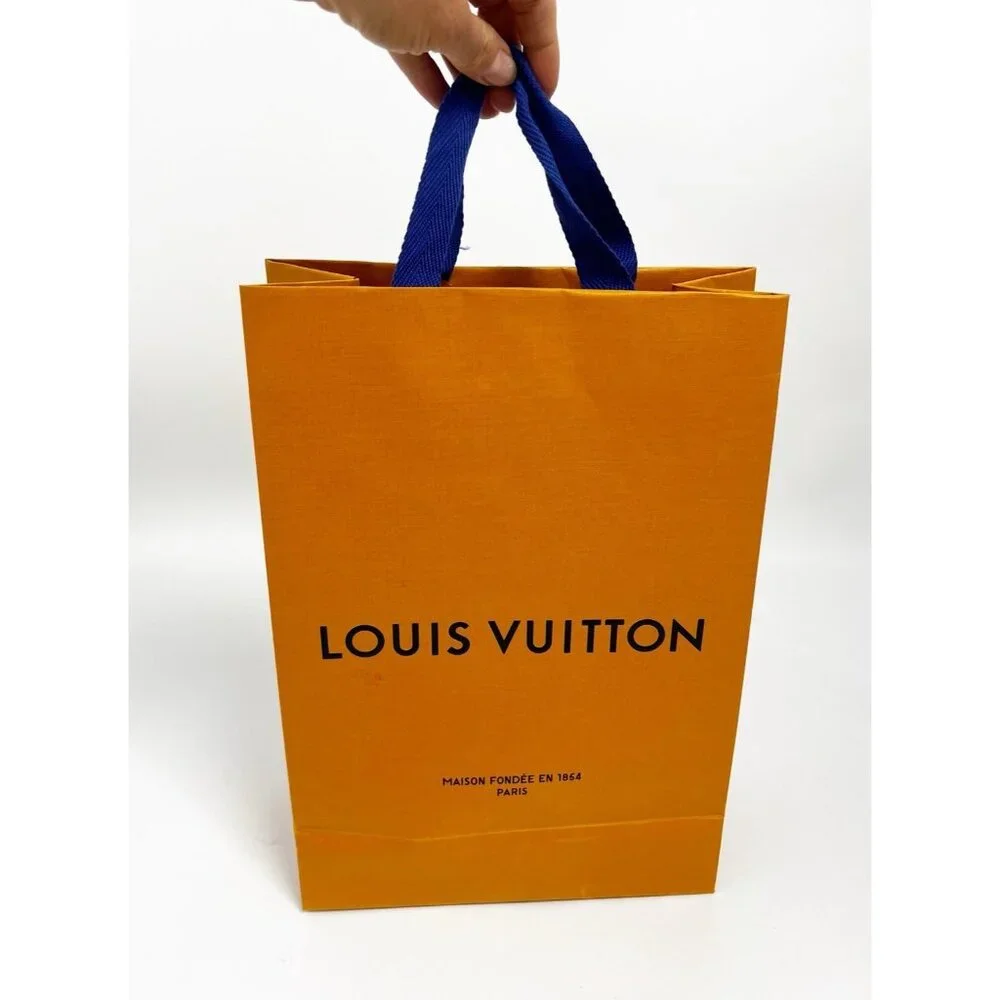 LOUIS VUITTON Authentic Empty Paper Gift Shopping Bag 14.5